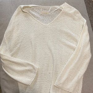 Cream sweater